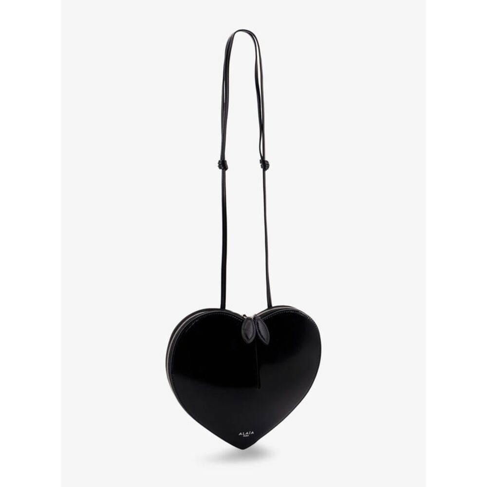 Alaia Women Le Coeur Patent Leather Crossbody Bag - Picture 4 of 5